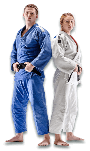 Brazilian Jiu Jitsu Lessons for Adults in Lewisville TX - BJJ Man and Woman Banner Page