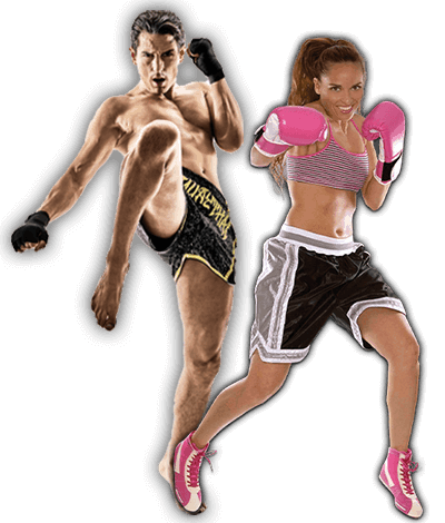 Fitness Kickboxing Lessons for Adults in Lewisville TX - Kickboxing Men and Women Banner Page